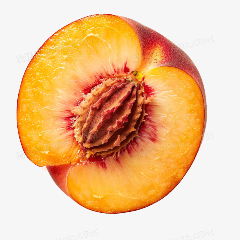 摄影实拍桃子水果免抠元素