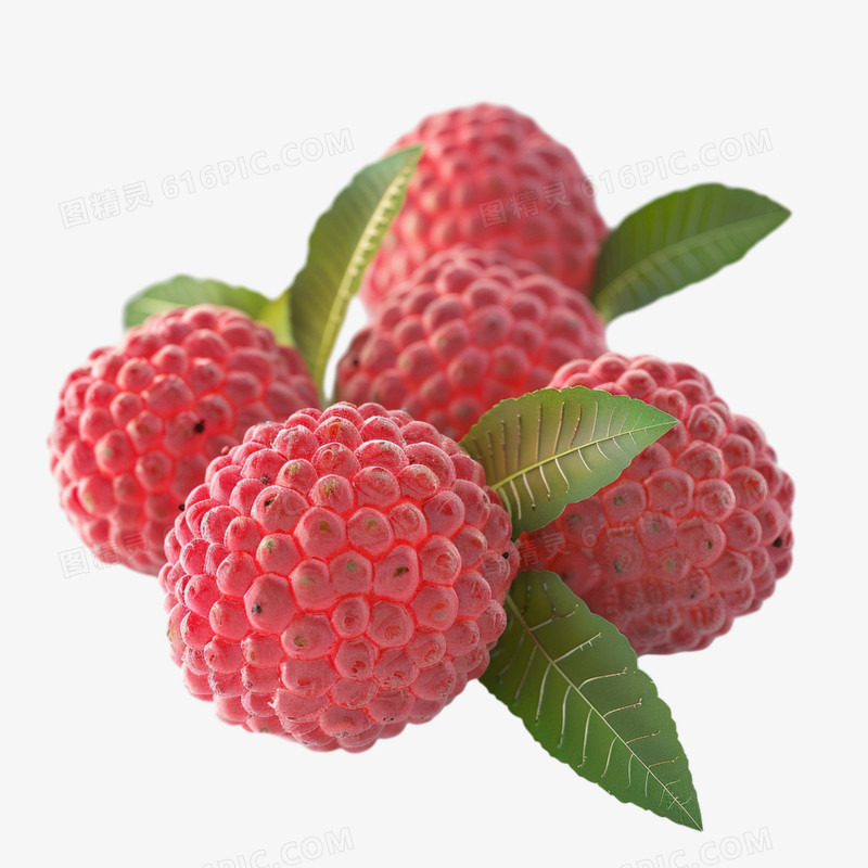 摄影实拍树莓水果免抠元素