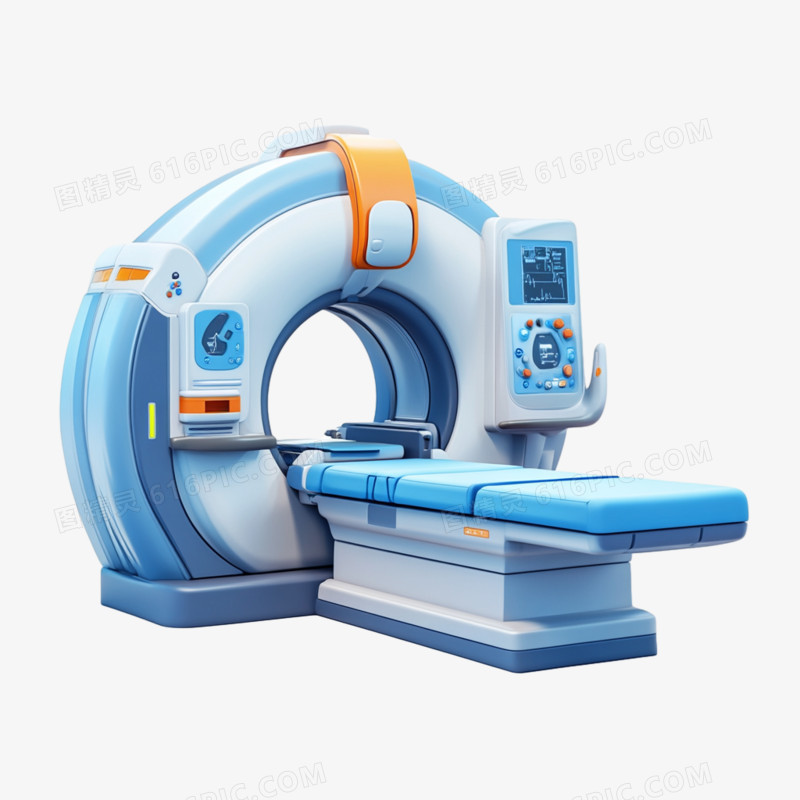 医疗器材CT机器免抠元素