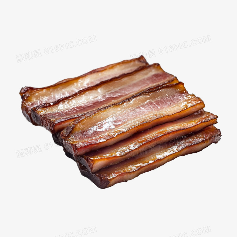 新年实拍腊肉免抠元素