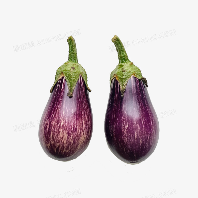 实拍蔬菜食材茄子免抠元素