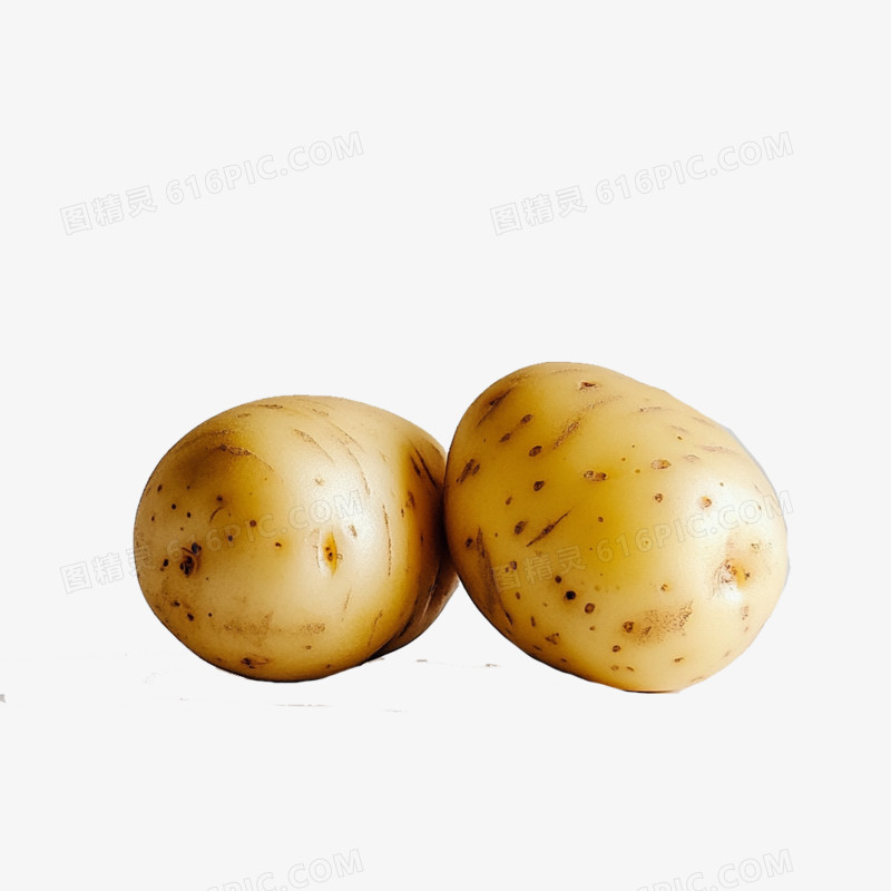 实拍蔬菜食材土豆免抠元素