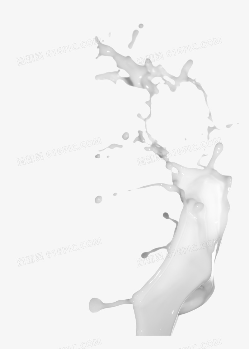 动感牛奶液体