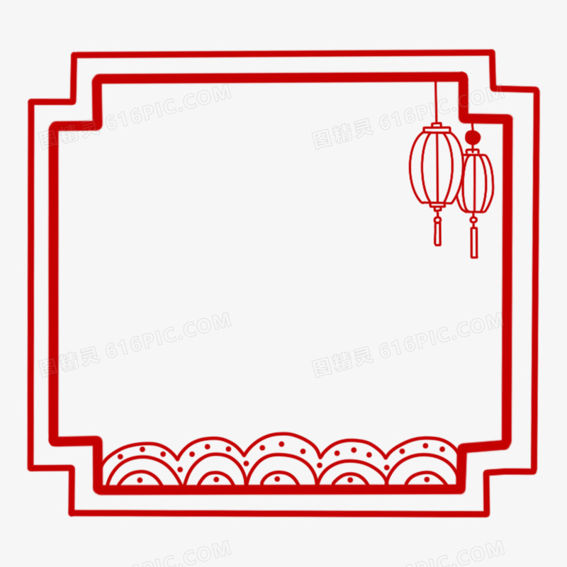 中国风边框合集免抠元素八