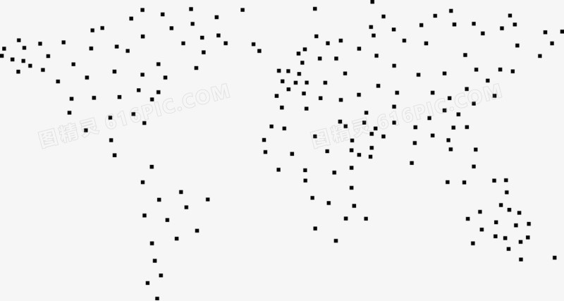 地图点阵矢量图