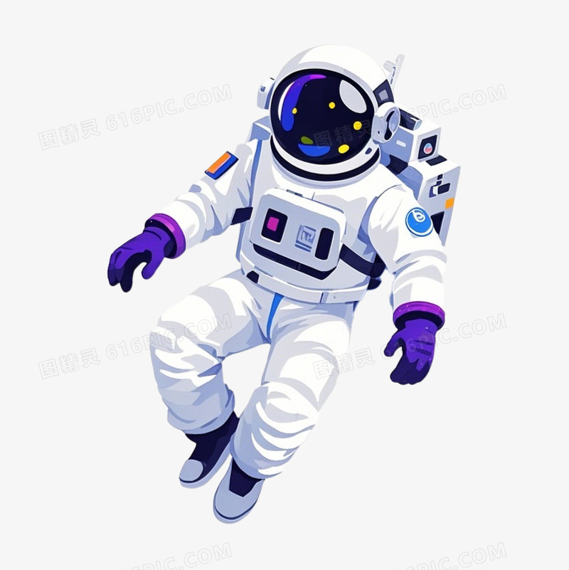 3d宇航员免抠元素