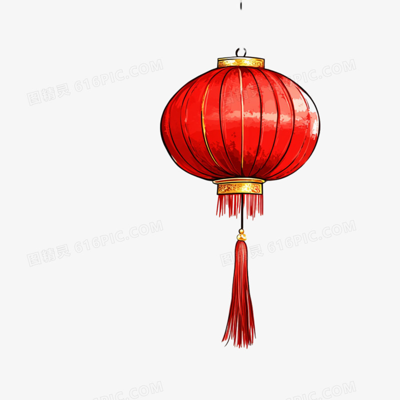 新年灯笼免抠元素