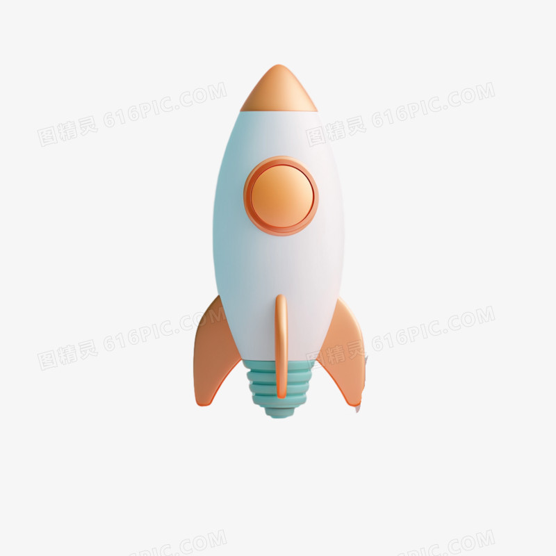 3D宇宙飞船的免抠元素