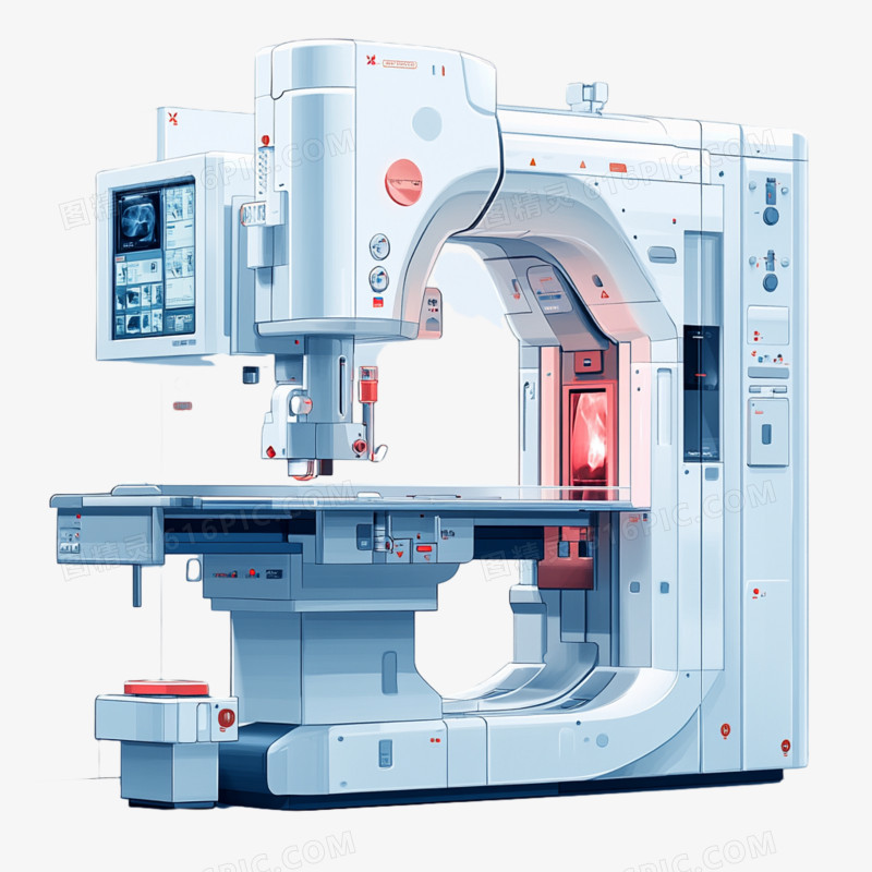 3D医疗器械x光片免抠元素