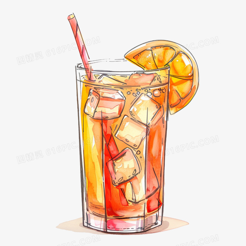 插画风啤酒免抠素材