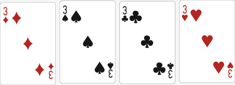 3精美扑克牌模版