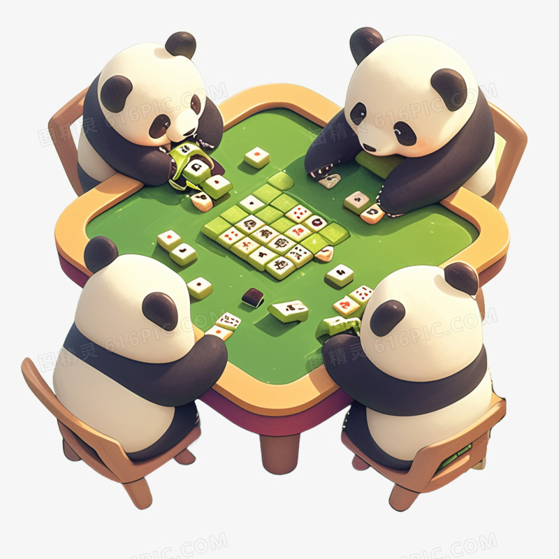 3D插画生活娱乐玩游戏棋牌桌游免抠元素