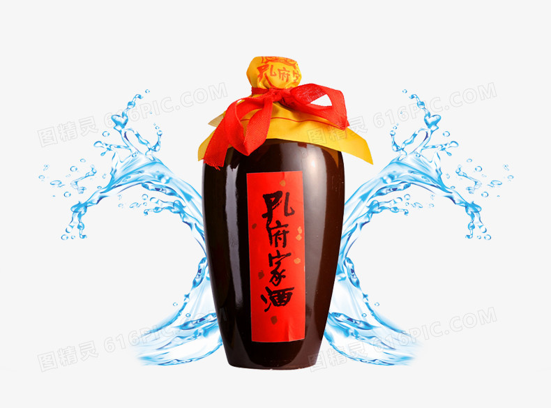 产品实物酒坛子酒水花