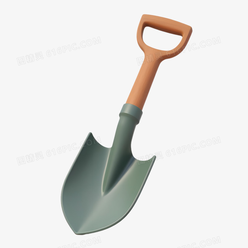 3D园艺工具免抠素材