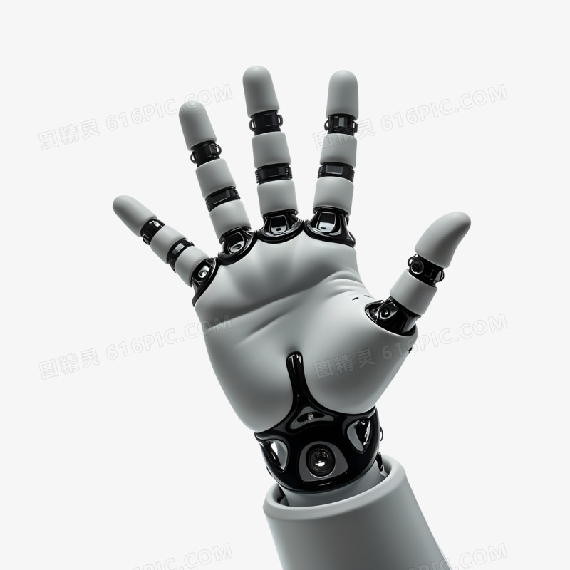 3D机械手势免抠素材