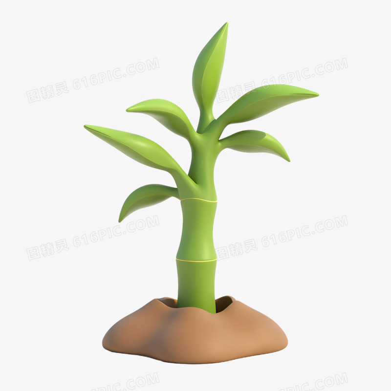 3D春天春季植物免抠元素