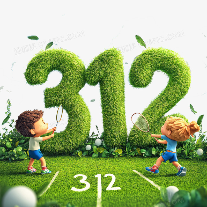 创意312数字免抠元素