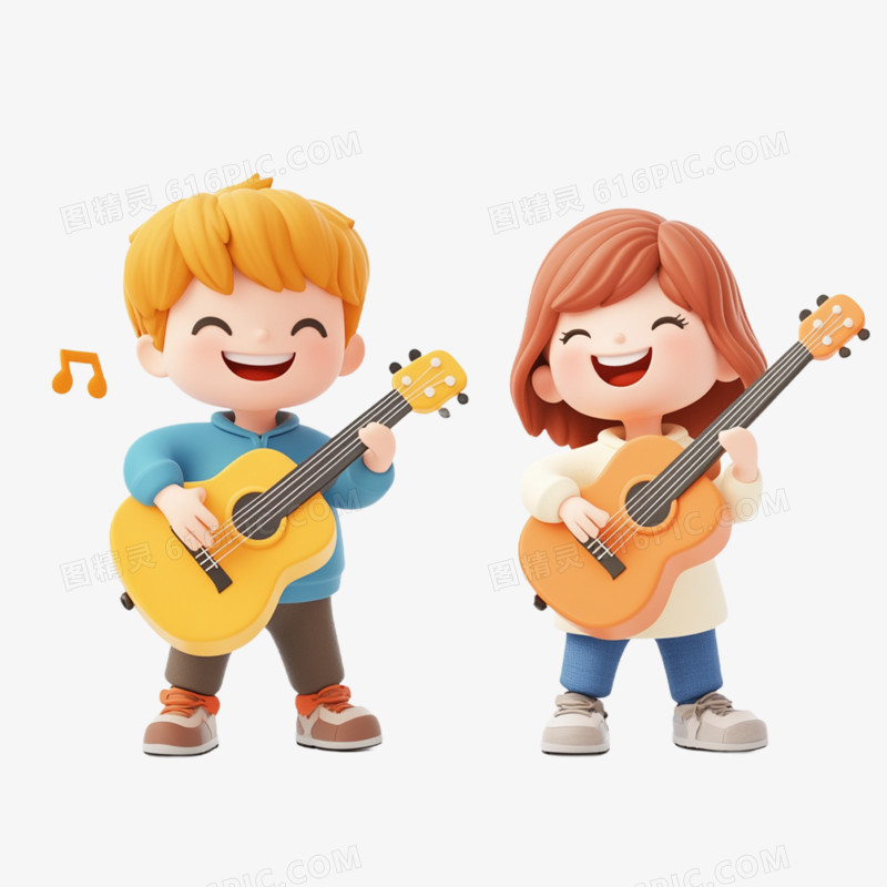 插画乐队免抠元素