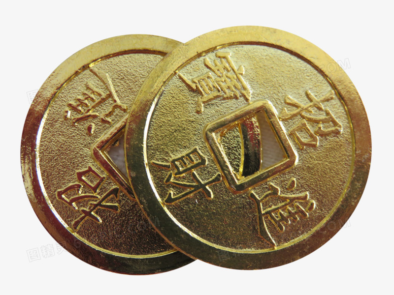 矢量免费素材pngai手绘铜钱串铜钱钱币pngpsd卡通手绘一串铜钱免抠