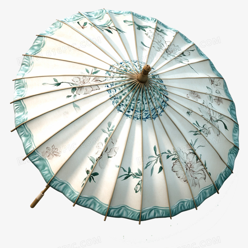 清明节油纸伞免抠元素
