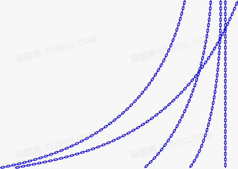 蓝色铁链