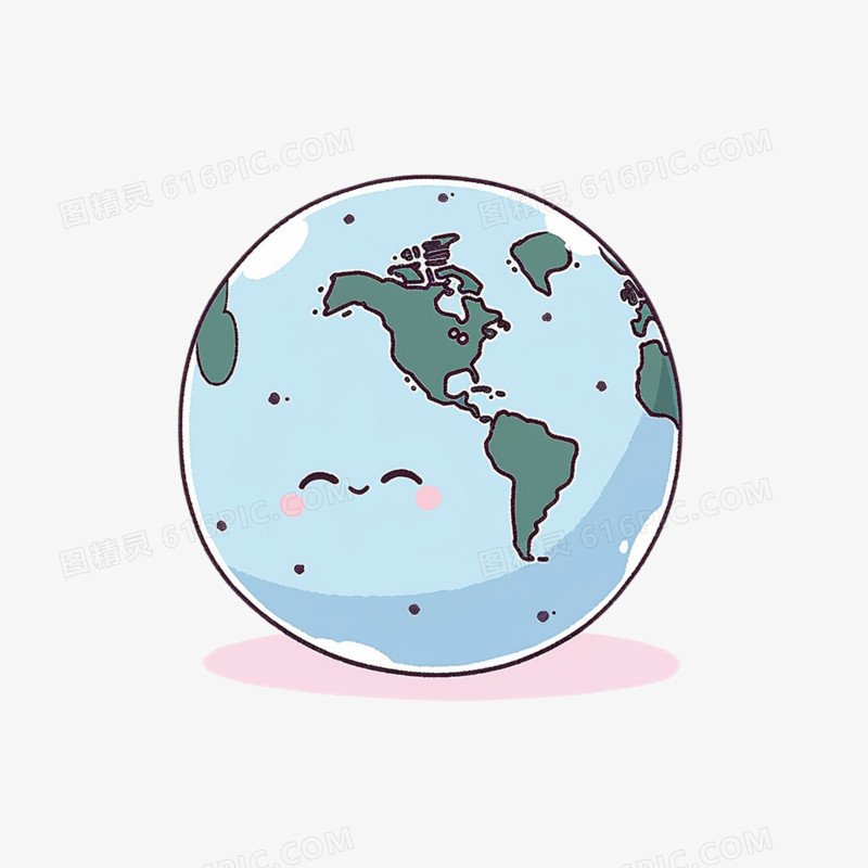 插画卡通风星球免抠素材