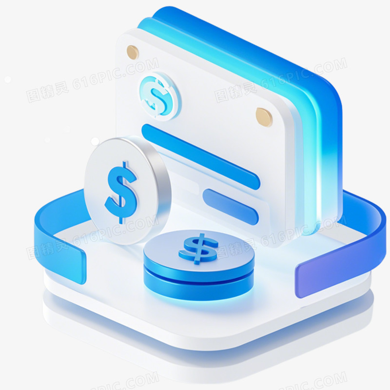 3D立体科技图标免抠元素