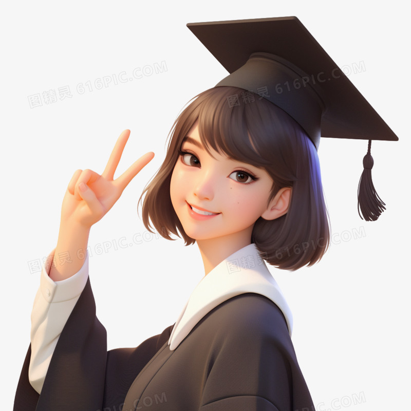 毕业高中毕业生免抠元素