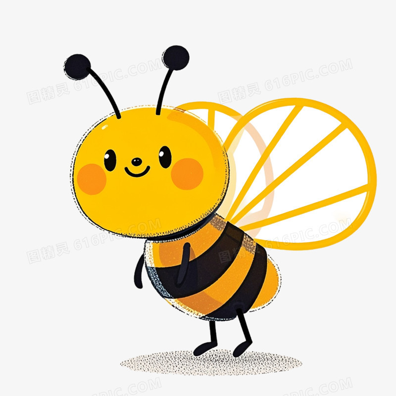 卡通手绘各种昆虫免抠元素