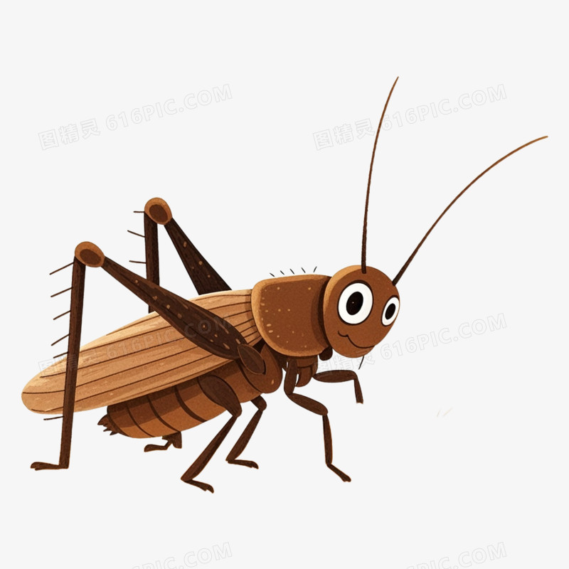 卡通手绘昆虫类免抠元素
