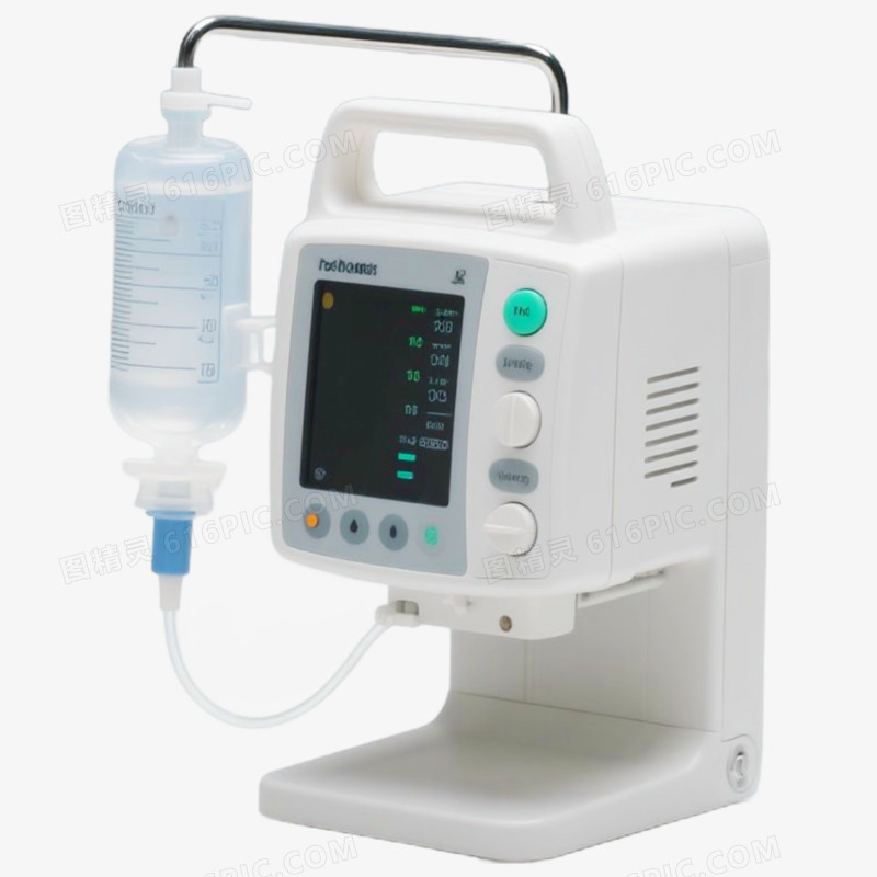 产品实物医疗器械输液泵免抠元素