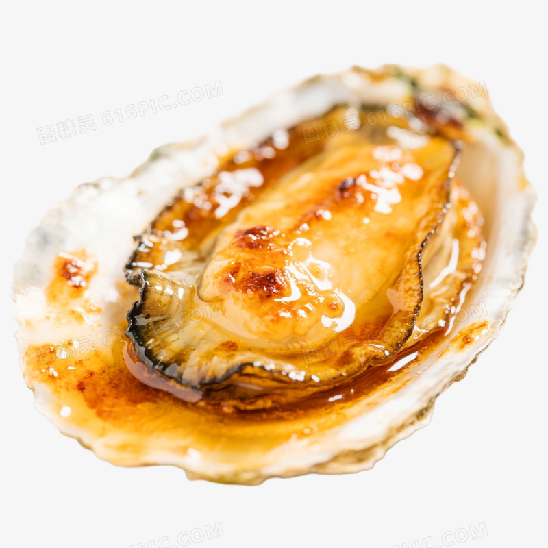 产品实物夏日美食烤生蚝免抠元素