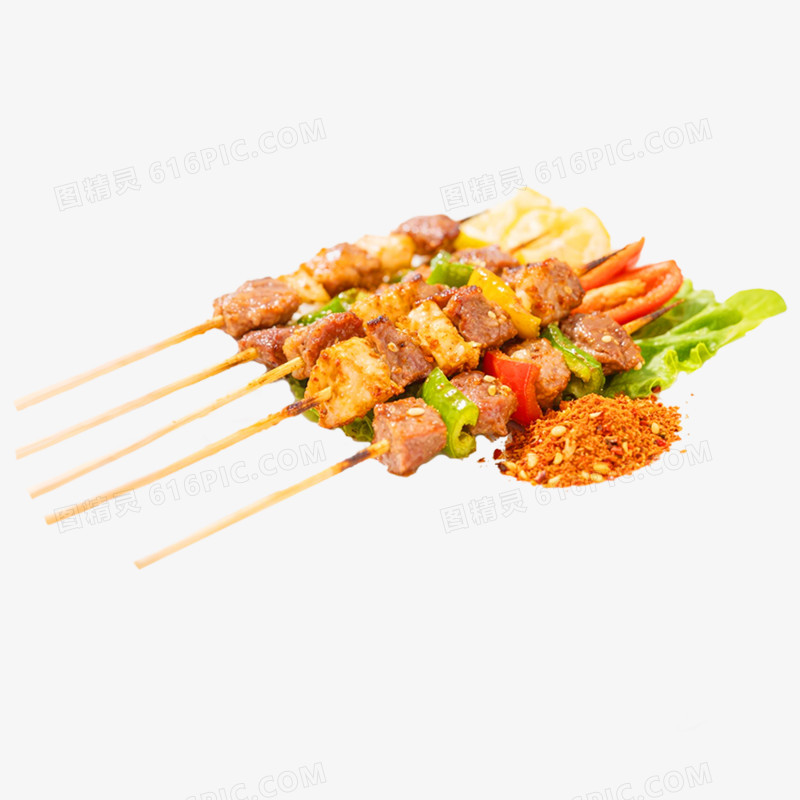 产品实物夏日美食烧烤免抠元素