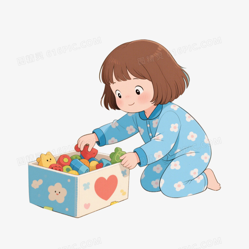 卡通手绘个人卫生好习惯免抠元素