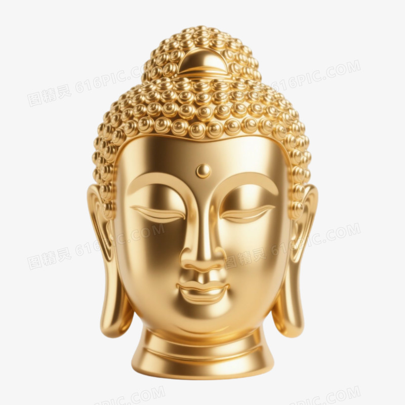 佛头黄金投资免抠元素