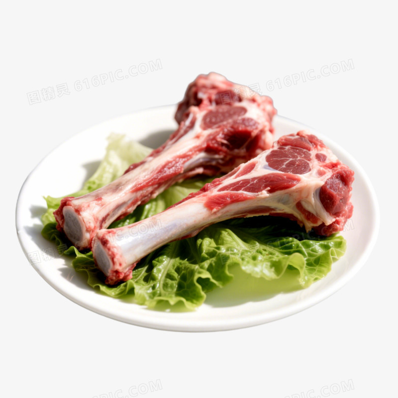 实拍骨头大棒骨免抠元素