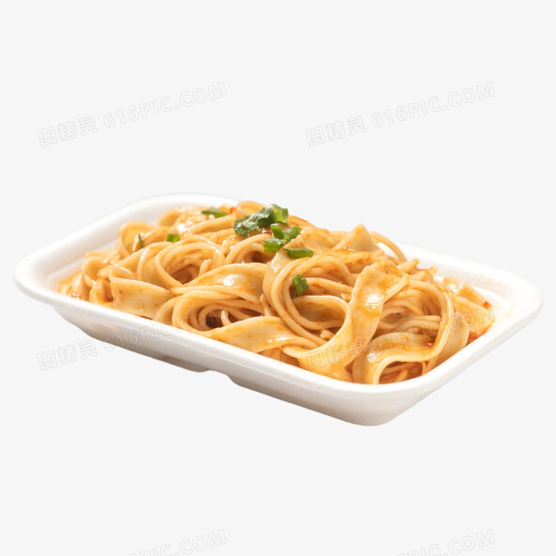 手绘插画美味面条免抠元素