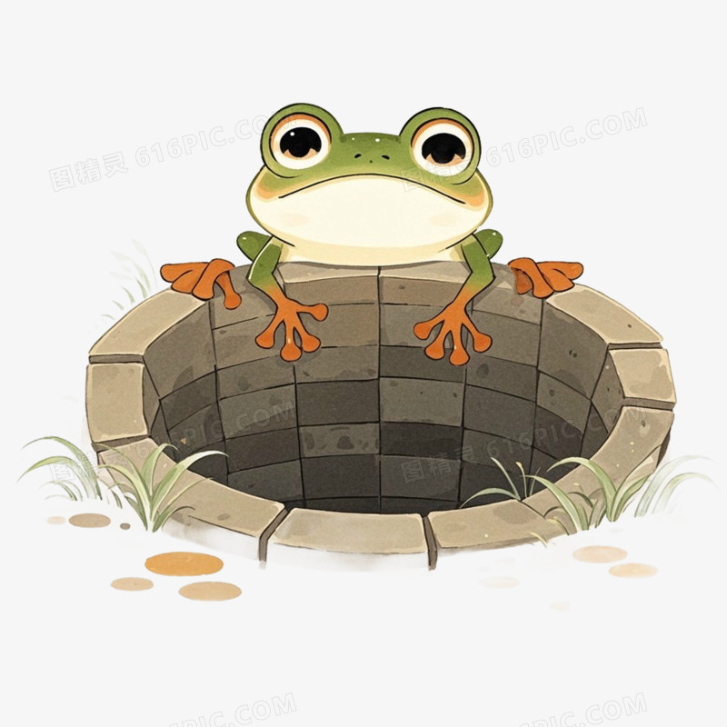 卡通寓言故事插画免抠元素