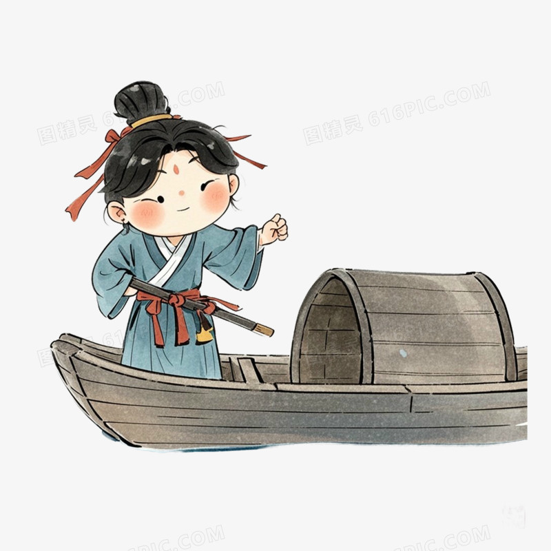 卡通寓言故事插画免抠元素