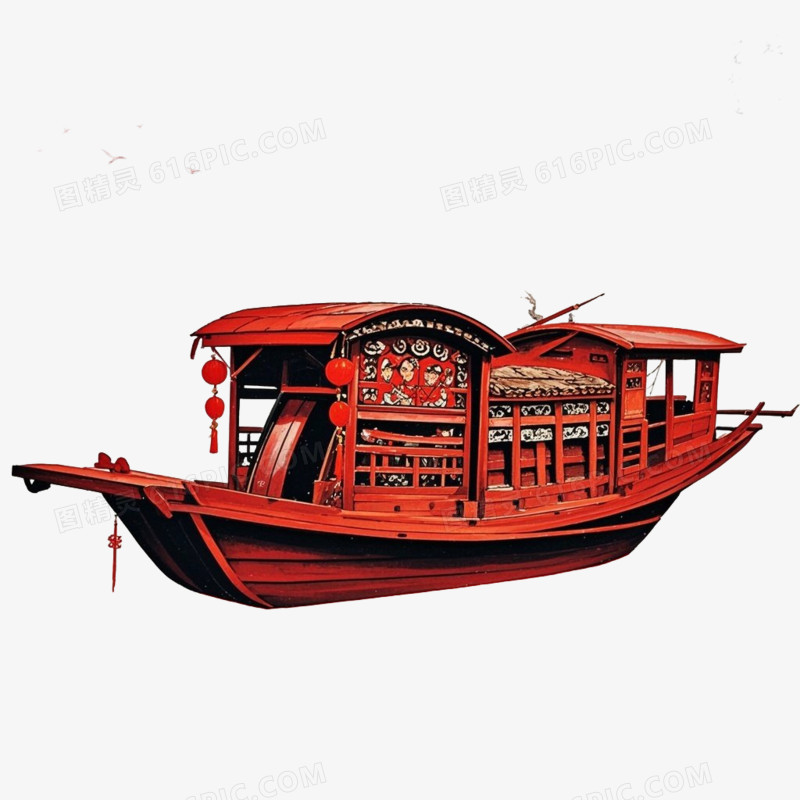 嘉兴红船免抠元素