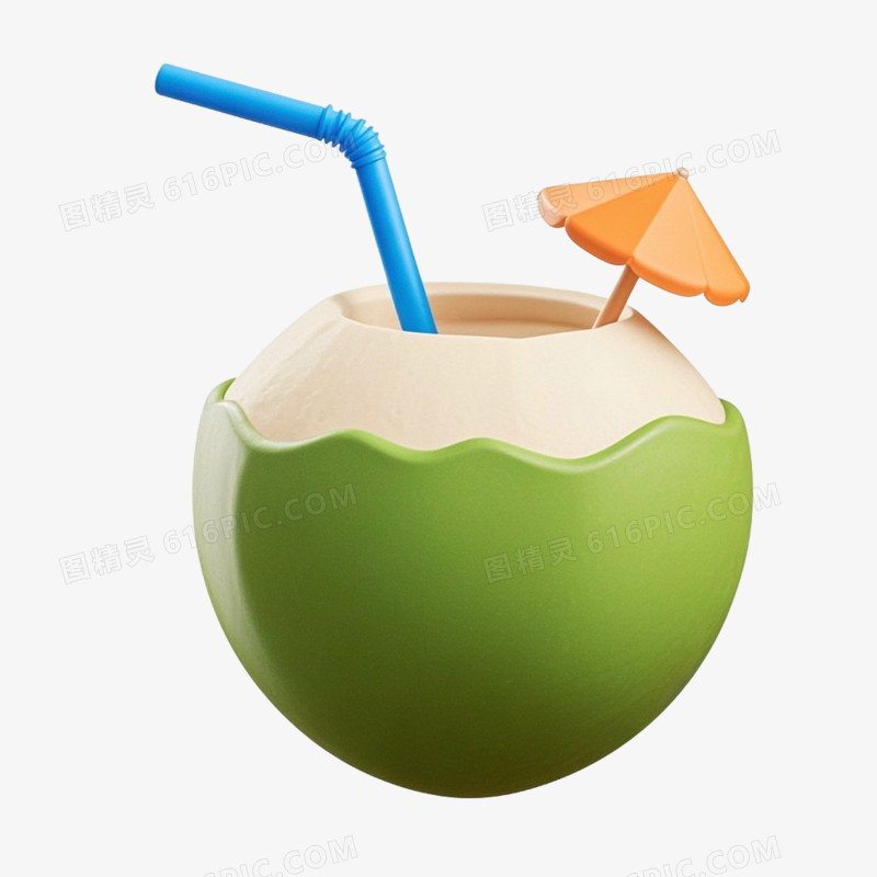 3D夏季免抠元素