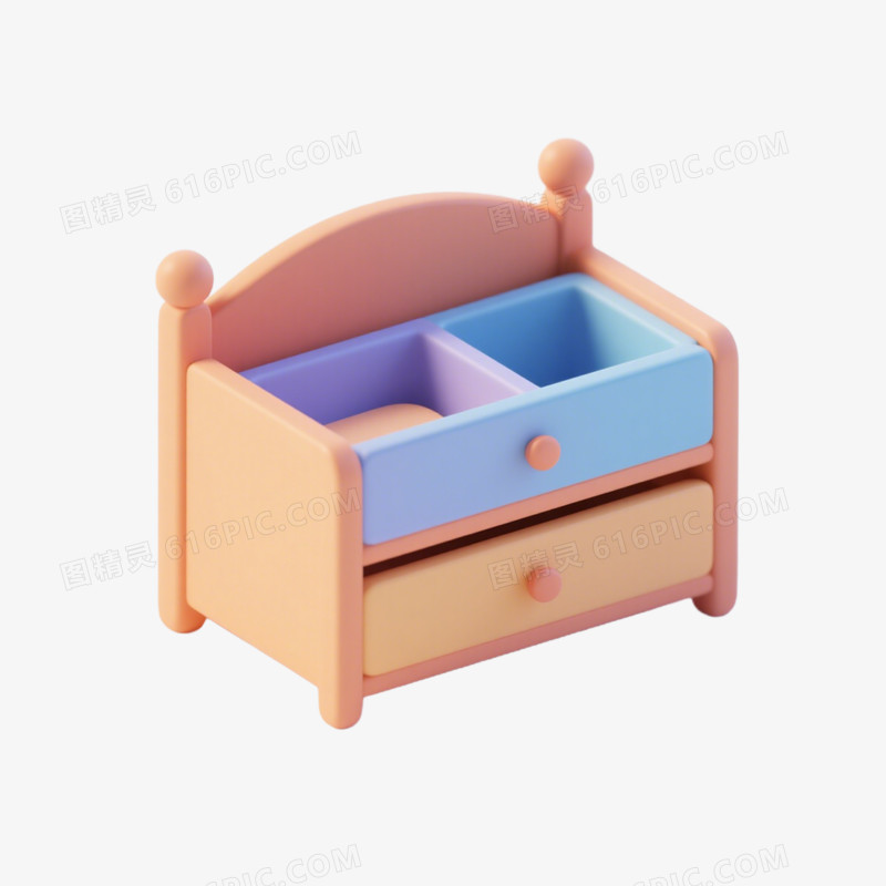 3D风格家居用品免抠元素