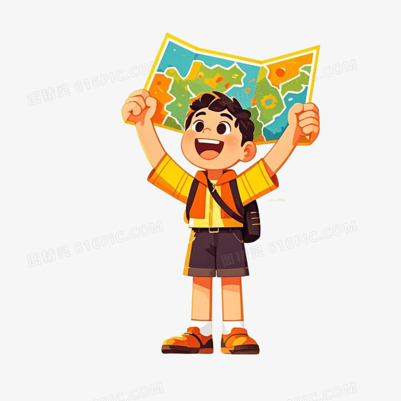 夏季旅游免抠元素