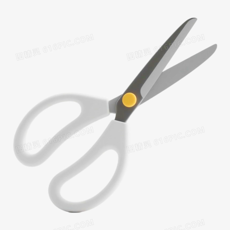 剪刀办公用品免抠元素