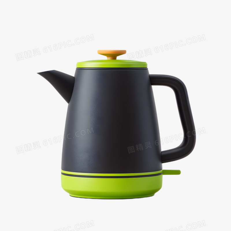 实拍家居用品电器热水壶免抠元素