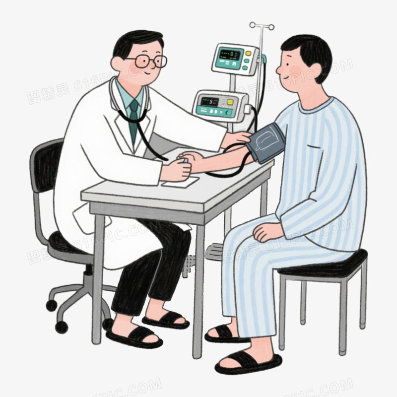 血压监测医疗健康体检免抠元素