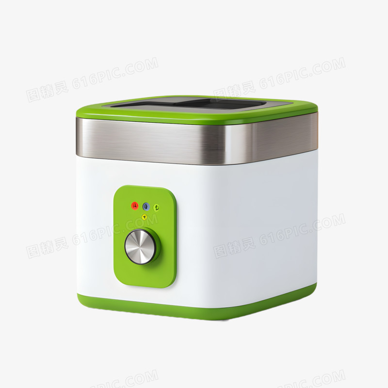 实拍家居用品电器面包机免抠元素