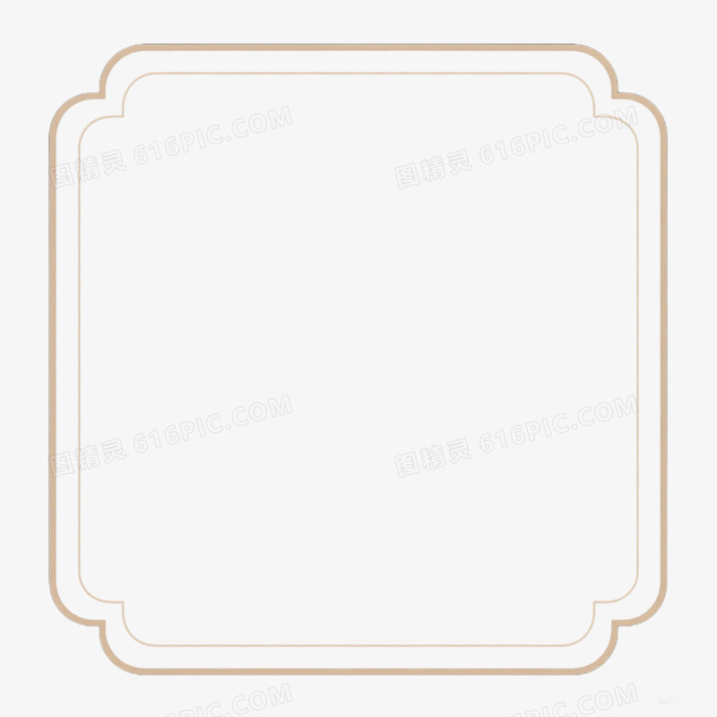 古风边框传统边框免抠元素