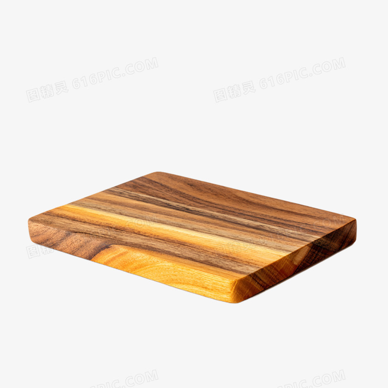 实拍家居用品木制砧板菜板免抠元素