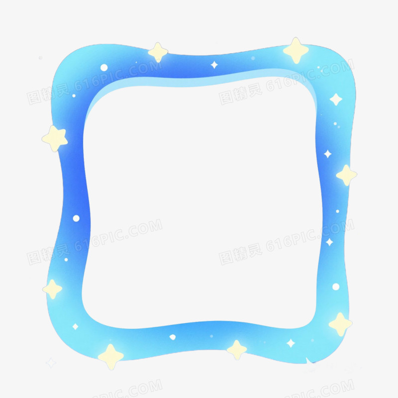 卡通边框装饰免抠元素